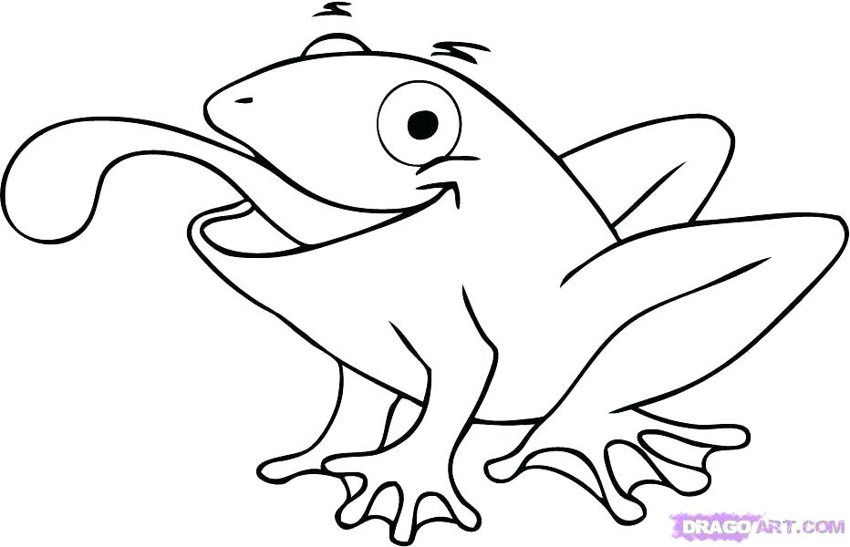932x600 Frog Coloring Pictures Coloring Pages Cartoon Frog Coloring Pages