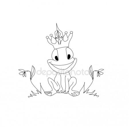 450x444 Frog Prince Stock Vector Memoangeles