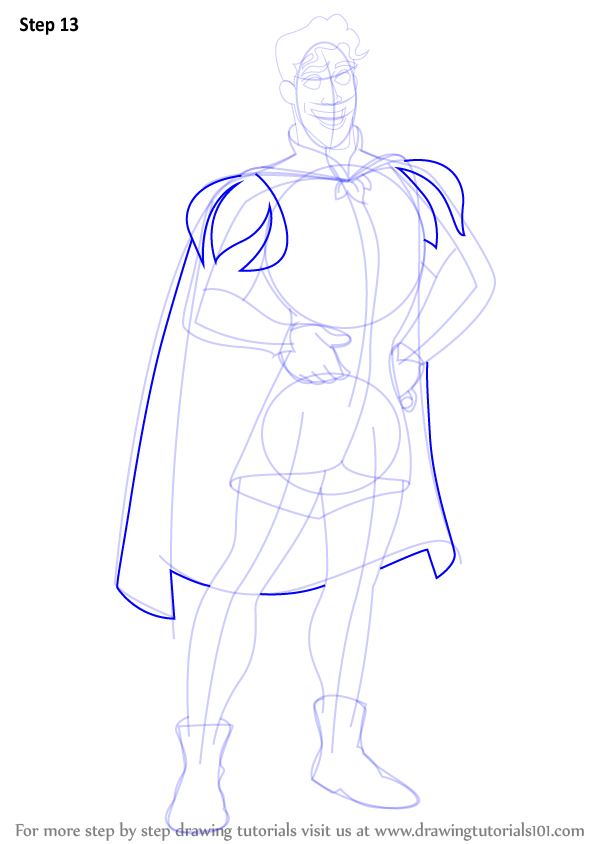 598x844 Learn How To Draw Prince Naveen From The Princess And The Frog