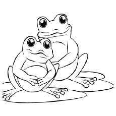 Frogs Drawing