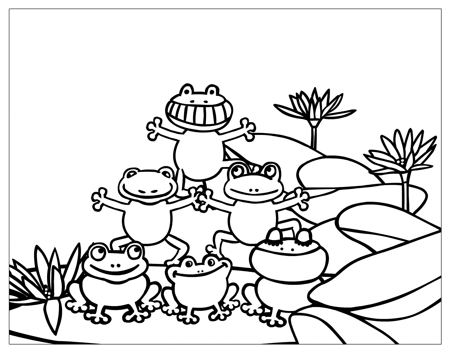 1502x1169 Free Printable Frog Coloring Pages For Kids