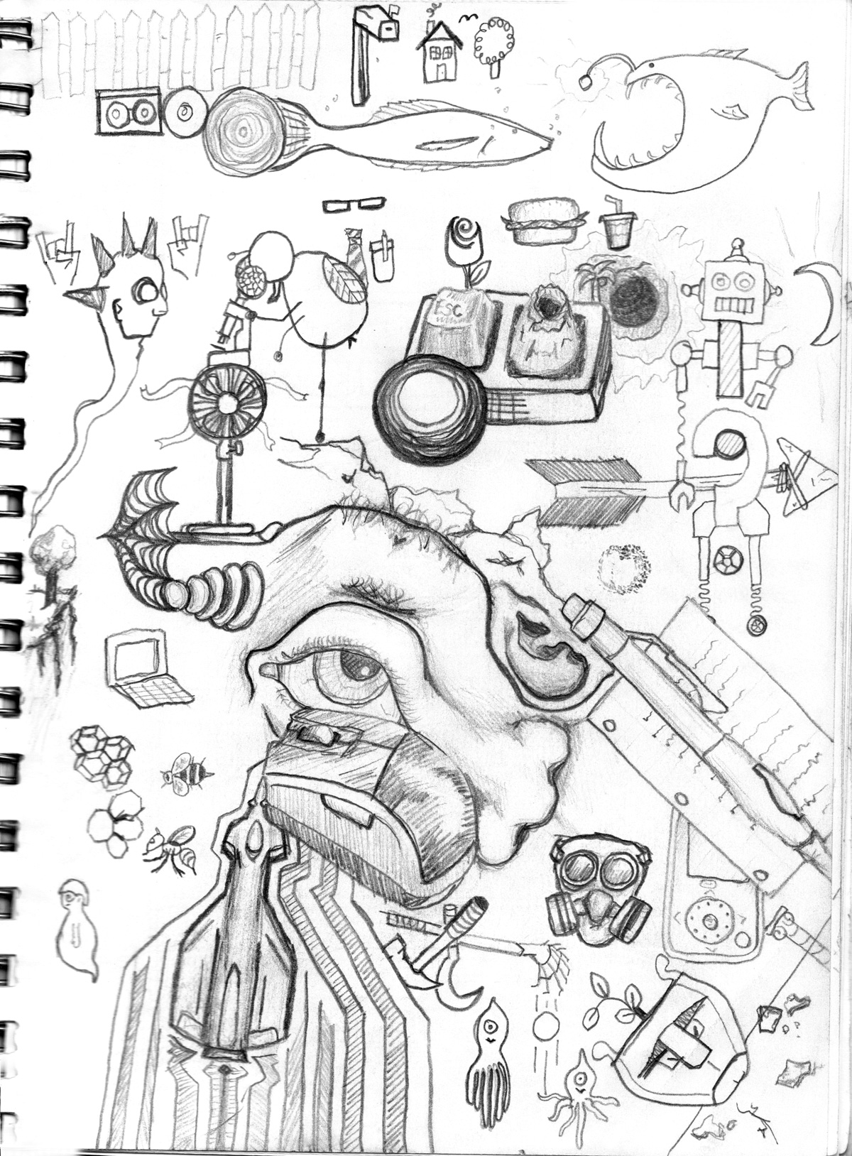 1200x1628 Stream Of Consciousness Drawing