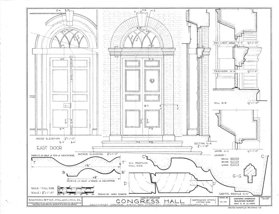 900x689 Front Door Drawing
