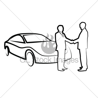 325x325 Simple Drawing Of A Modern Sports Car Auto Sketch Gl Stock Images
