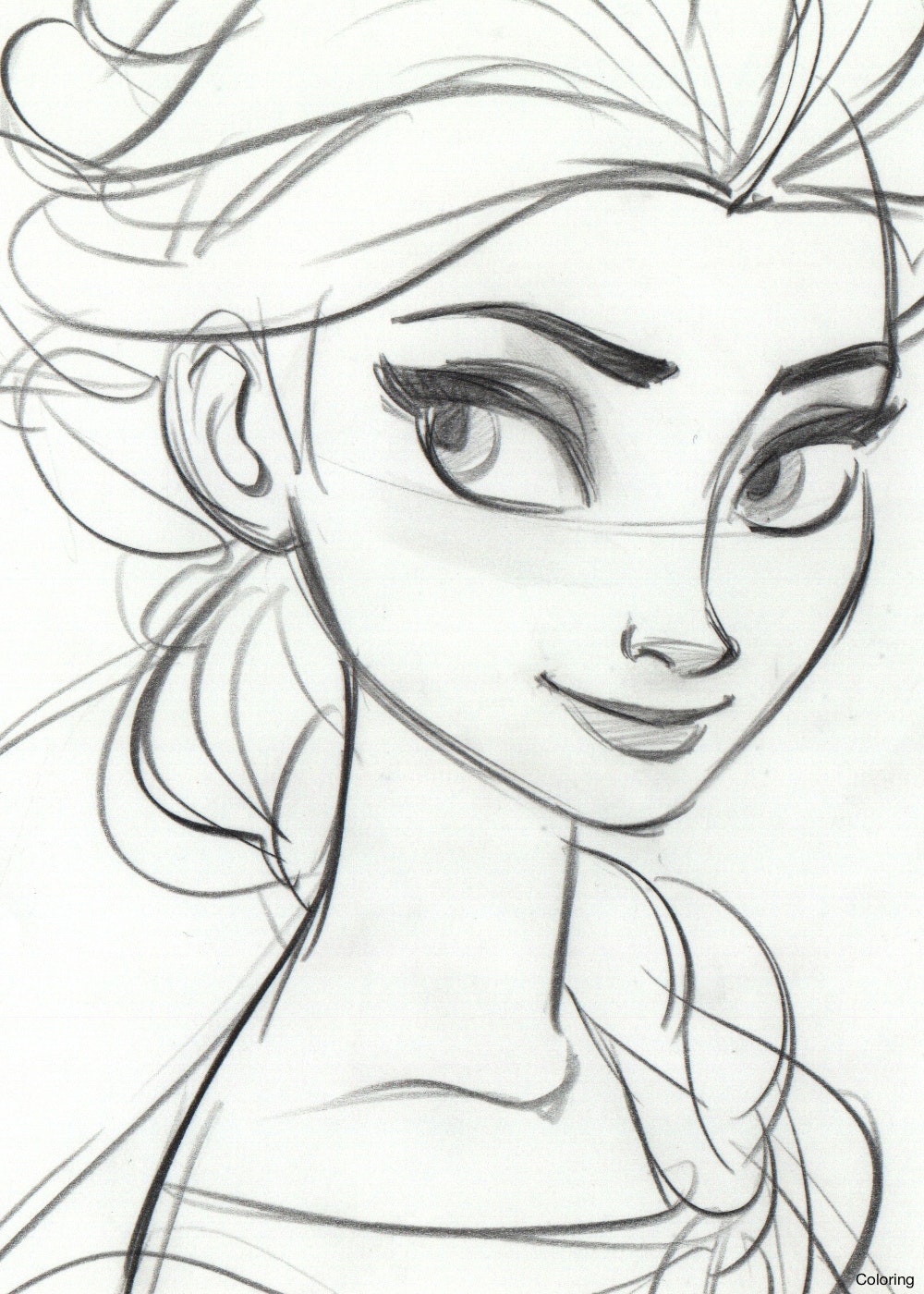 1000x1400 Frozen Elsa The Snow Queen By D6tcve2 Drawing Coloring 13f Chibi