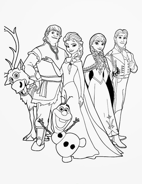 464x600 Movie Frozen Olaf Coloring Pages