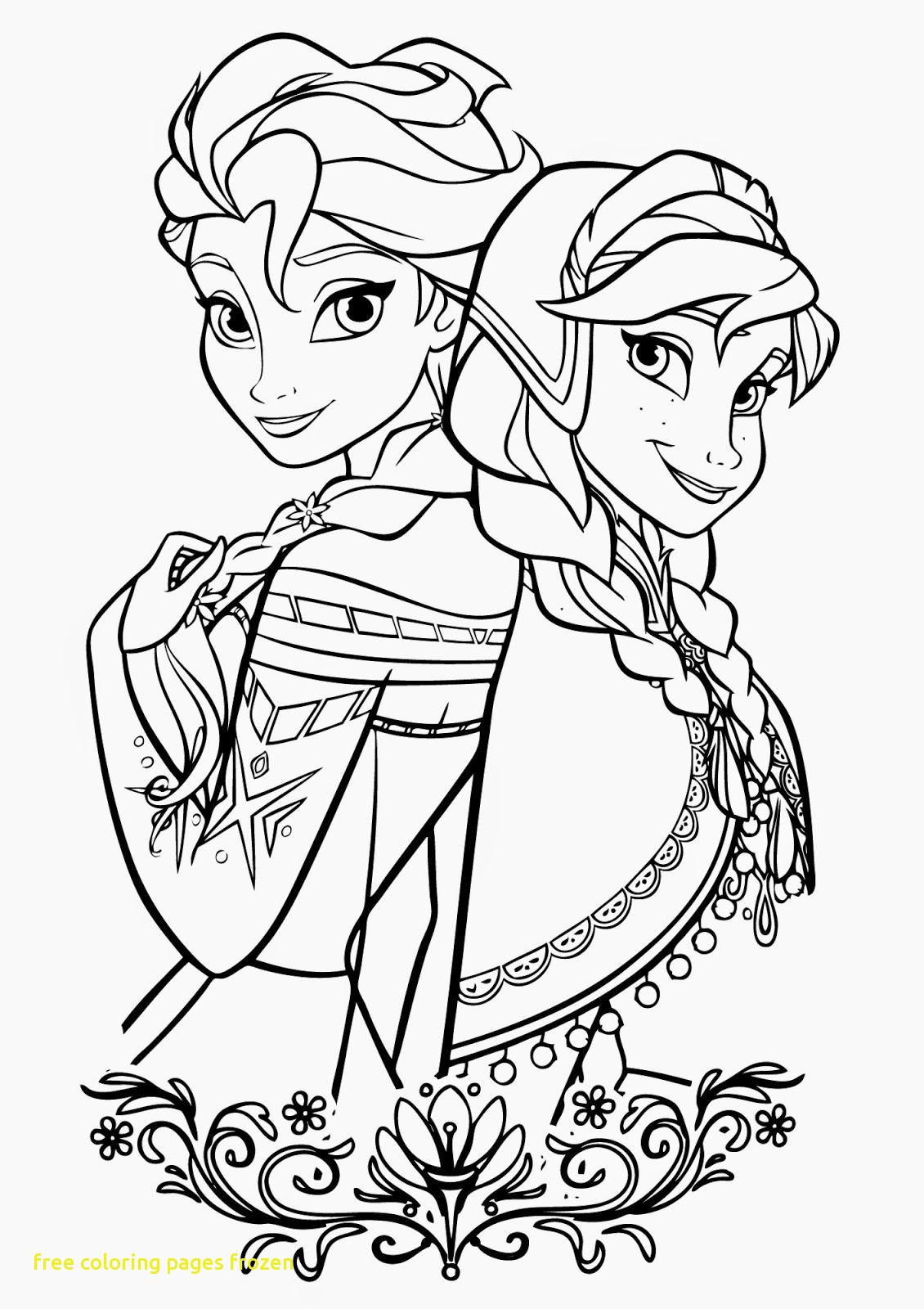 1130x1600 Free Coloring Pages Frozen With 25 Elsa And Anna Coloring Pages