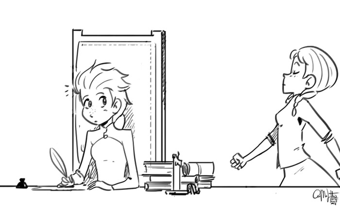 700x424 Disney Drawings Anna Frozen Elsa Elsanna Arancest Patronustrip