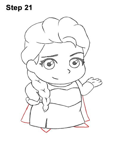 386x500 How To Draw Elsa (Mini)