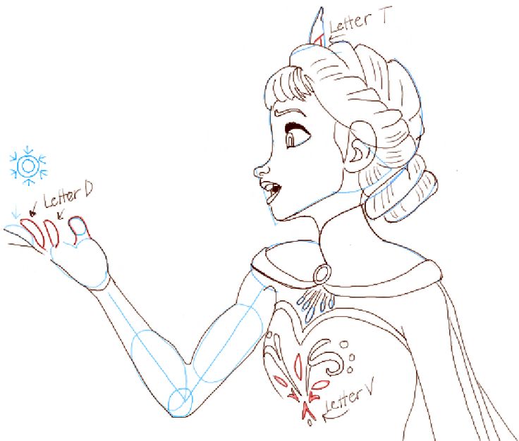 736x626 The Best How To Draw Elsa Ideas On How To Draw