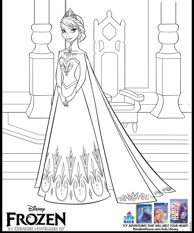 768x924 Disney's Frozen {Review} Plus Kids Activities