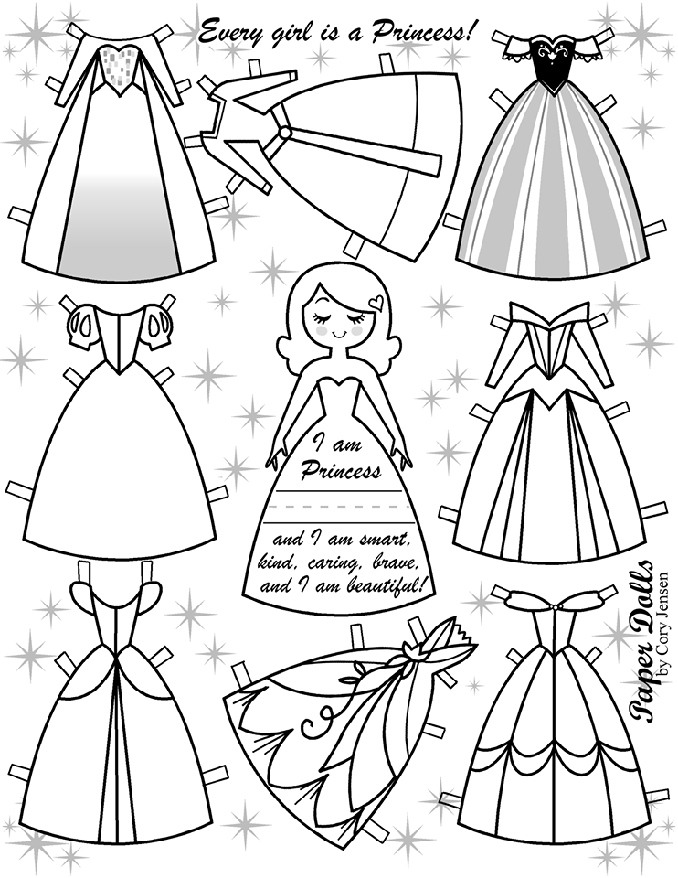 742x960 For Your Princesses Free Disney Inspired Paper Dolls Disney