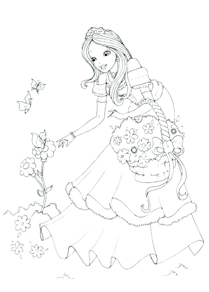 681x950 Princess Coloring Paper Princess Coloring Pages To Print Disney