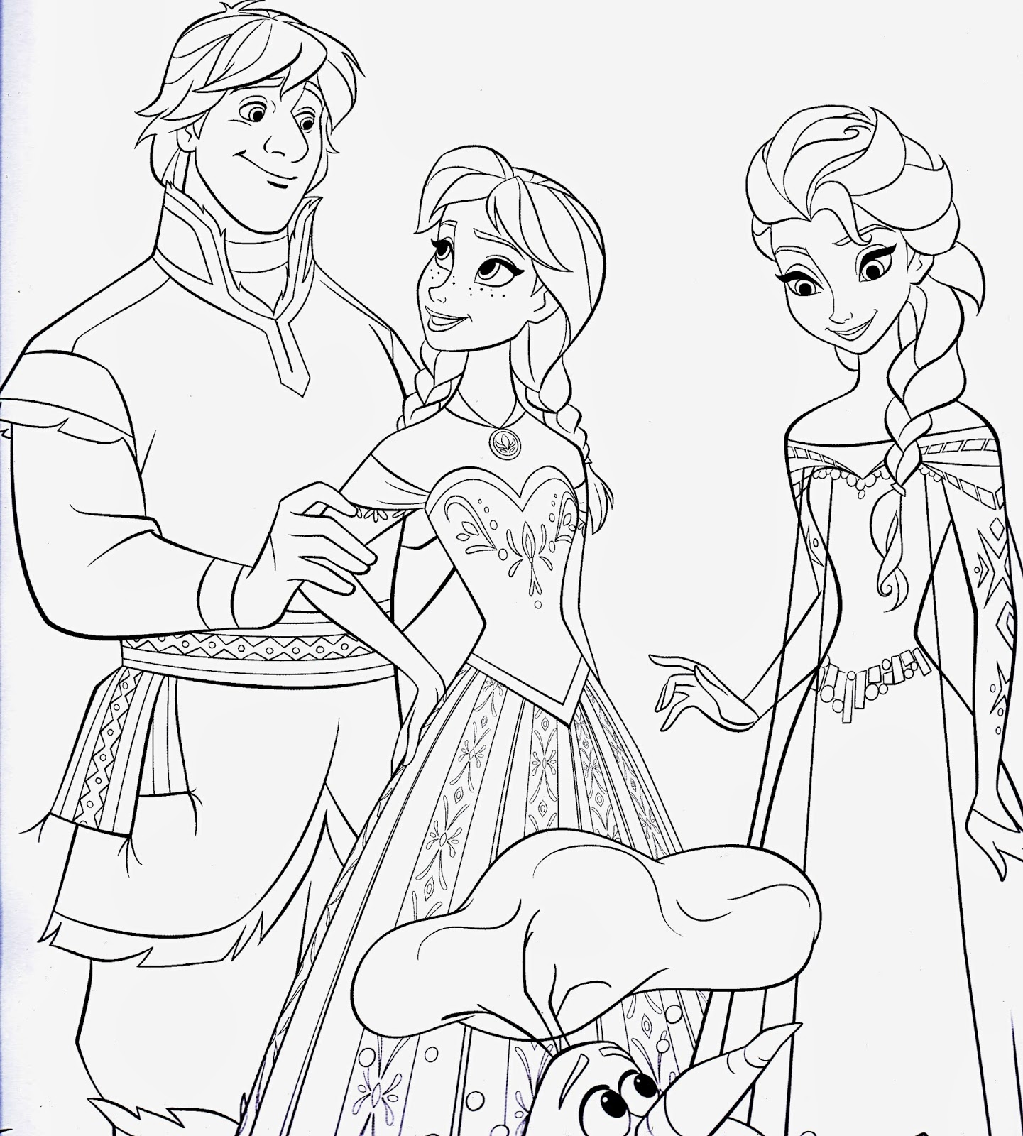 1441x1600 Frozen Coloring Pages To Print Like To Download Printable Paper