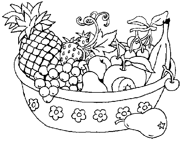 600x467 Black And White Pictures Of Fruits Vegetables Black And White