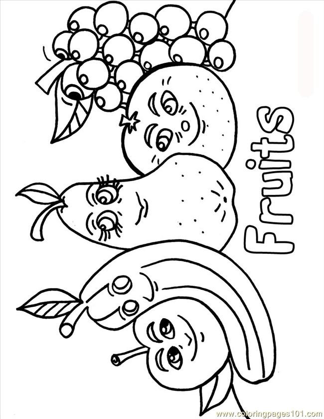 650x840 Unique Coloring Pages Fruits And Vegetables 83 On Free Download