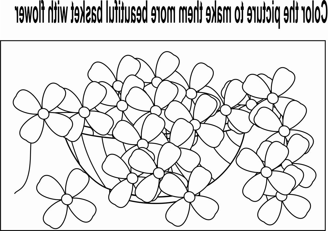 1100x773 Flower Basket Drawing Step By Step How To Draw Fruit Basket Step