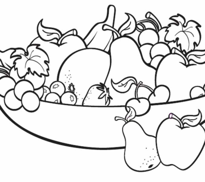 678x600 Colour Drawing For Kids Coloring Coloring Colours Drawing