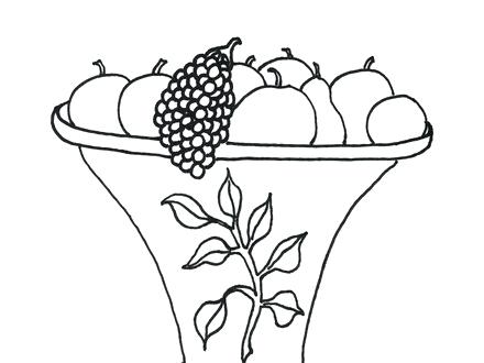 440x330 Flower Basket Coloring Pages 22 Packed With Coloring Pages