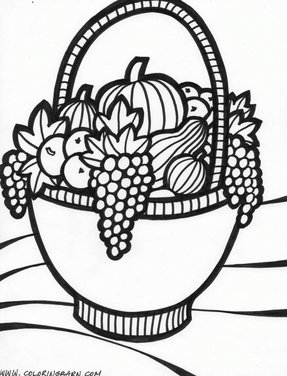 1000x1310 Coloring Page Of Fruit Basket Apple Coloring Page Coloring Page