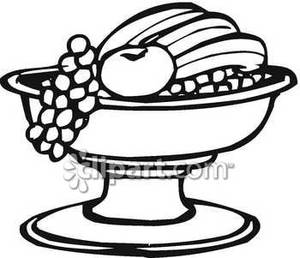 300x258 Fruit Bowl Clipart Clipart Panda