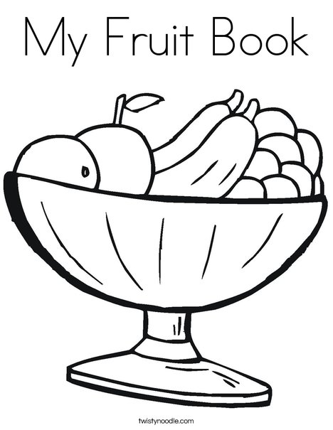 468x605 Fruit Bowl Coloring Page Still Life Pics