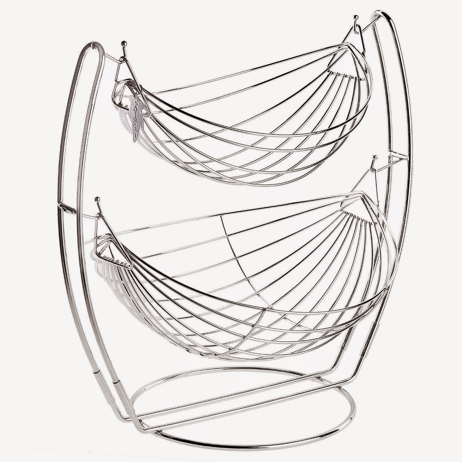 1500x1500 Home Amp Garden Francois Et Mimi Hammock Two Tier Fruit Bowl Review