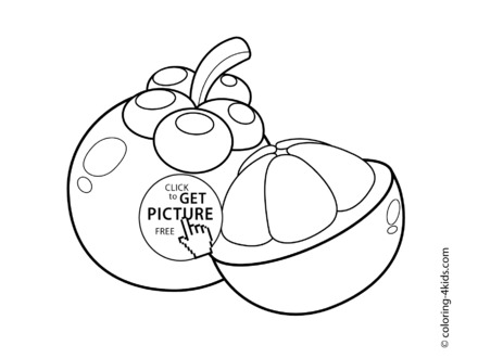 440x330 Food Coloring Pages Children 039s Best Activities, Fruit Salad