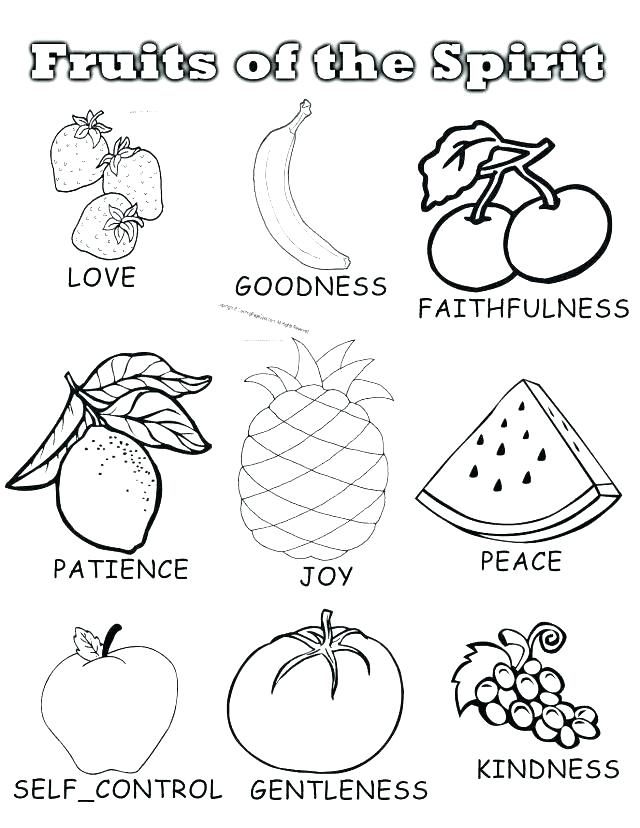 640x828 Good Fruits Coloring Pages For Fruit Coloring Pages 2 Coloring