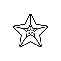 200x200 Icon Icons Fruit Fruits Outline Outlines Drawing Drawings