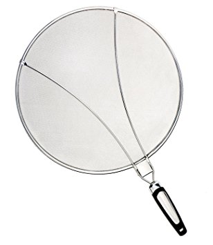 308x355 Philonext Stainless Steel Splatter Screen Guard With Silicone