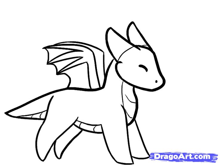 736x552 Dragon Drawing Easy The 25 Best Easy To Draw Dragons Ideas