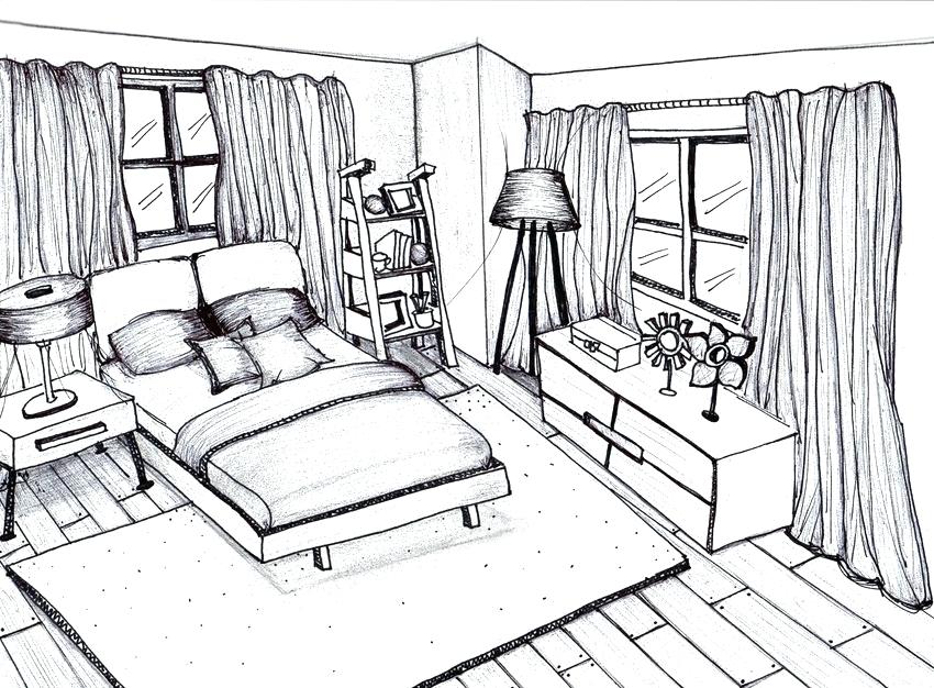 850x626 Kids Bedroom Drawing Application Architectures Definition