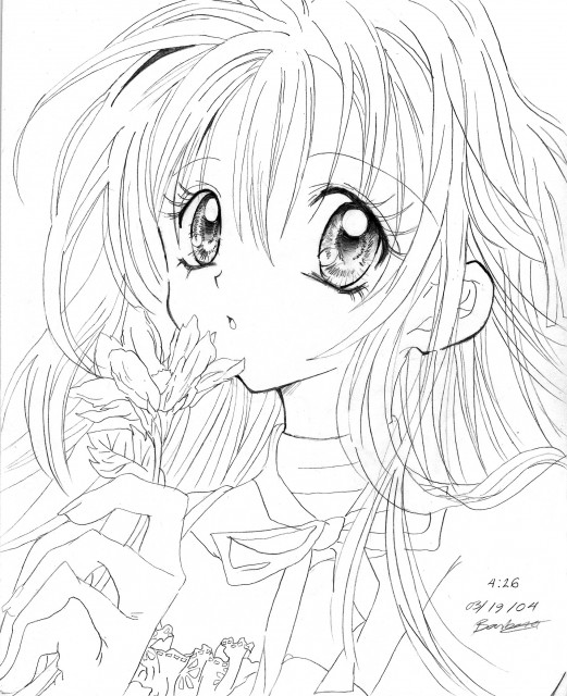 521x640 Full Moon Wo Sagashite Drawing