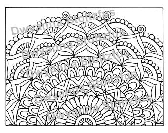 340x270 Full Page Mandala 2 Coloring Page Jpg