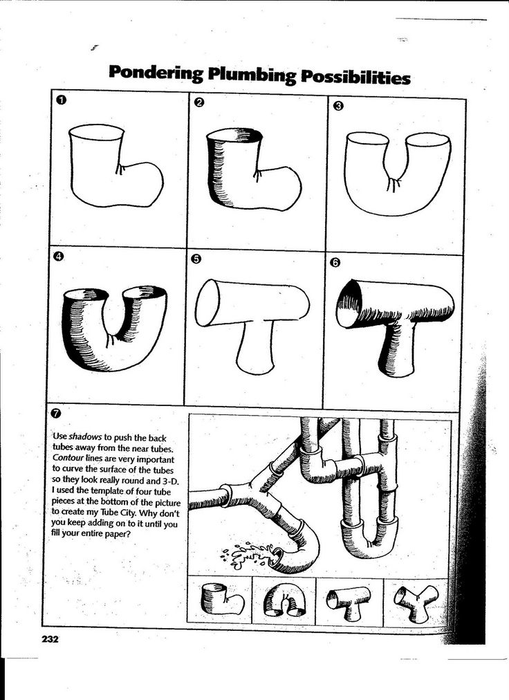 736x1012 Sim City Style Plumbing Is A Fun Drawing Activity For Upper