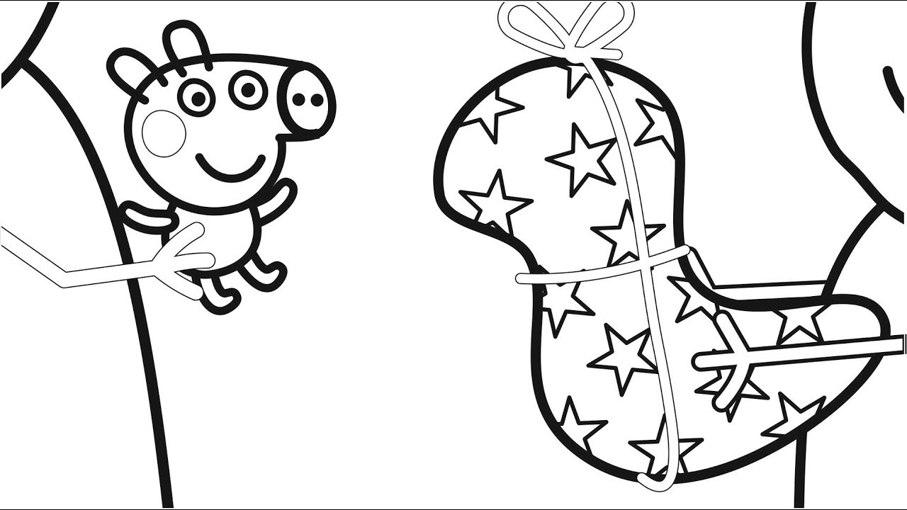 1280x720 Peppa Pig Little Baby Alexander Kids Fun Art Activities Coloring