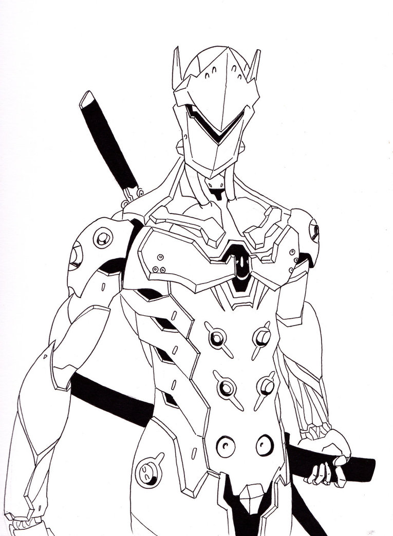 765x1044 Cyborg Ninja By Call Me Funky