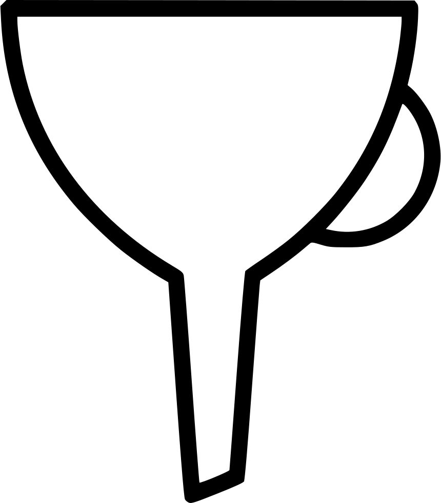 860x980 Funnel Svg Png Icon Free Download ( 570995)