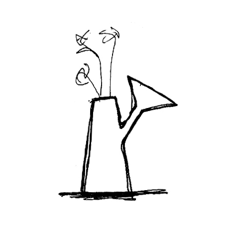 468x468 Funnel Vase By Roger Arquer Dezeen