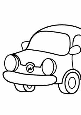 265x375 Transportation Coloring Pages