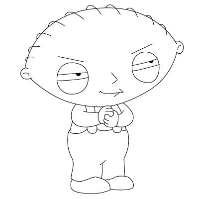 400x400 How To Draw Stewie Cartooning Track Funny Cartoon