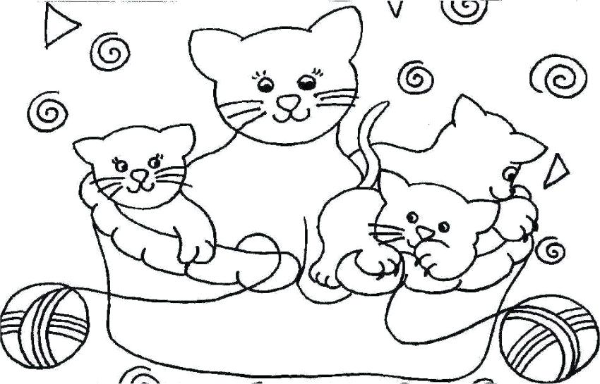 850x545 Funny Cat Coloring Pages Funny Cat Coloring Pages Funny Cat