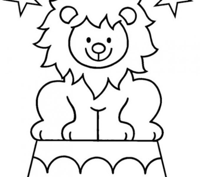 678x600 Circus Coloring Pages For Preschool Coloring Page
