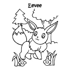 230x230 Coloring Pages Of Pokemon Characters Colouring To Funny Print Draw