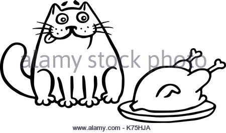 450x265 Freehand Retro Cartoon Chicken Stock Vector Art Amp Illustration