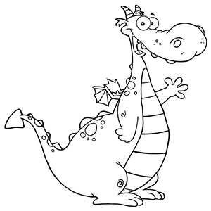 300x300 Drawn Dragon Funny