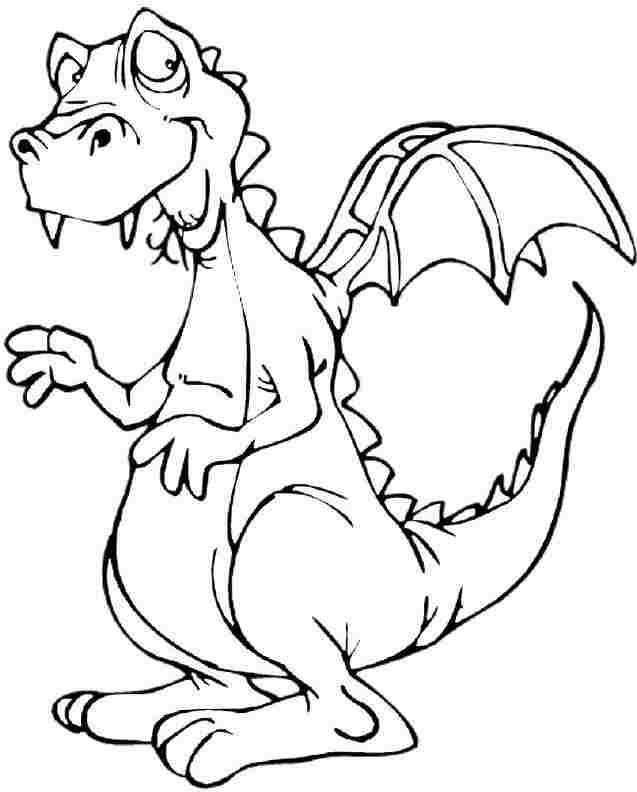637x792 Funny Dragon Printable Coloring Pages For Kids Amp Boys Graphic