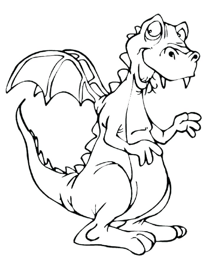 705x912 Dragon Coloring Books