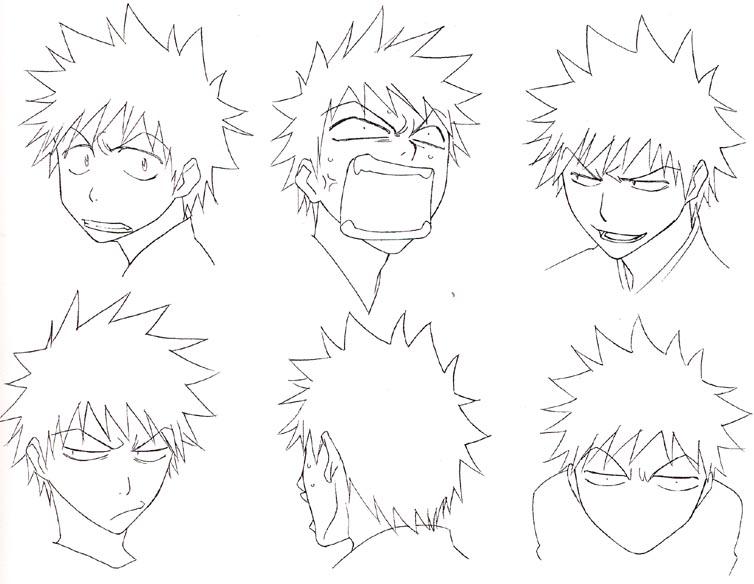754x584 Funny Faces Of Ichigo By Nicole1998